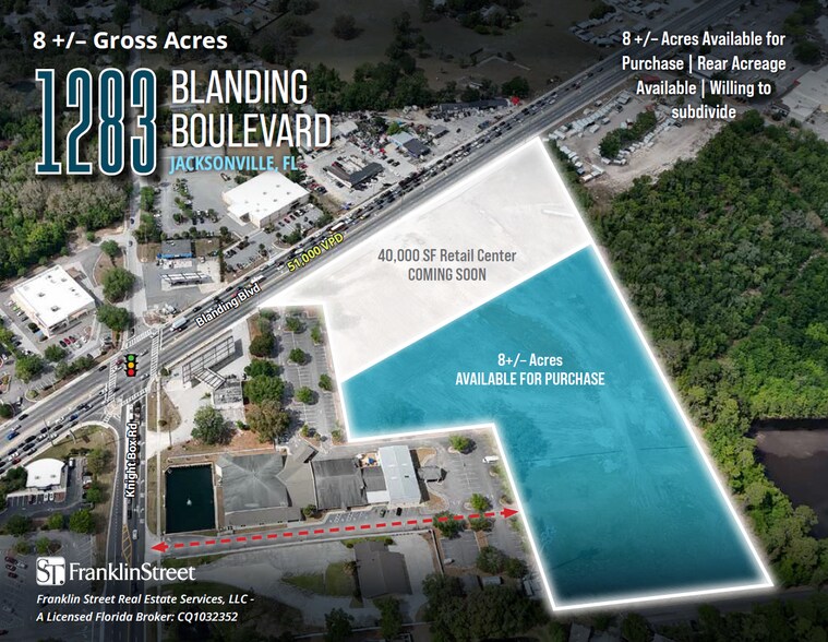 Primary Photo Of 1283 Blanding Blvd, Orange Park Land For Sale