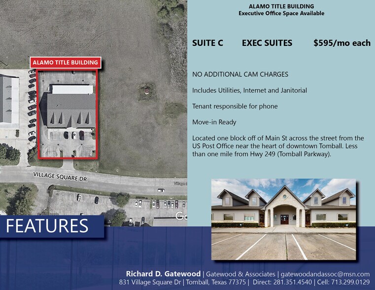 More Photos Of 1002 Village Square Dr, Tomball Office For Lease