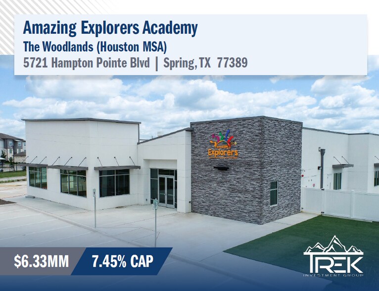 Primary Photo Of 5721 Hampton Pointe Blvd, Spring Daycare Center For Sale