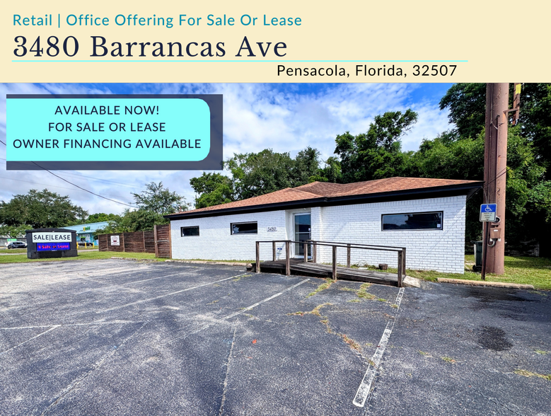 Primary Photo Of 3480 Barrancas Ave, Pensacola Freestanding For Sale