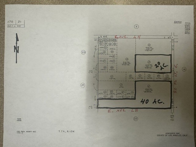 Primary Photo Of 00 20th ST .E. St, Lancaster Land For Sale