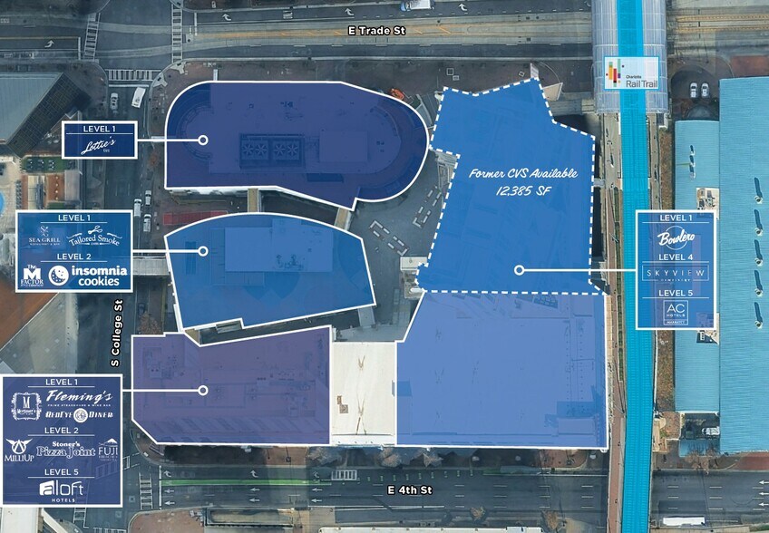 More Photos Of 210 E Trade St, Charlotte Hotel For Lease