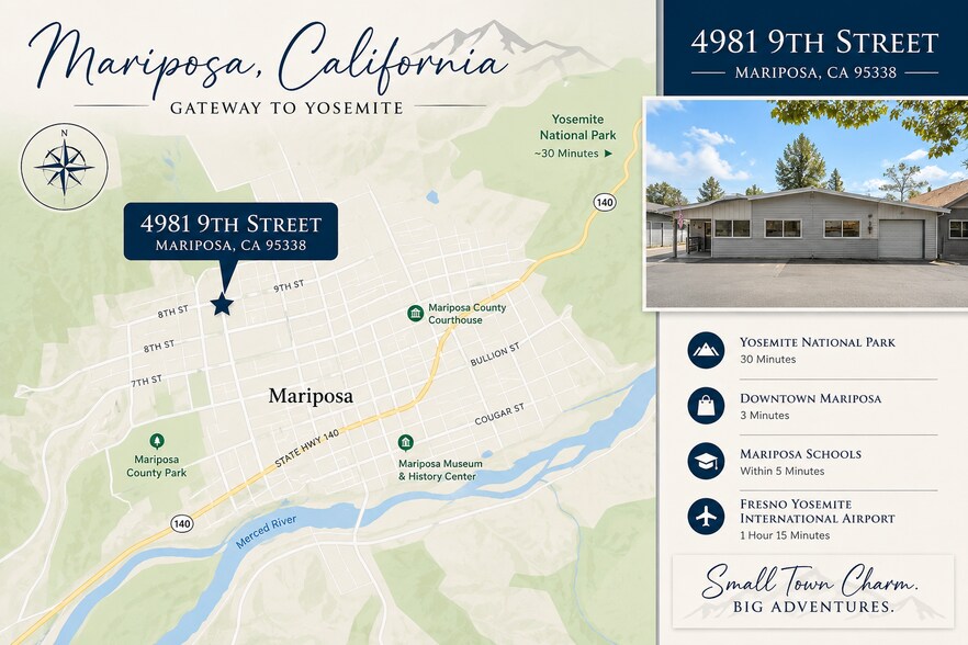 More Photos Of 4981 9th St, Mariposa Office For Sale