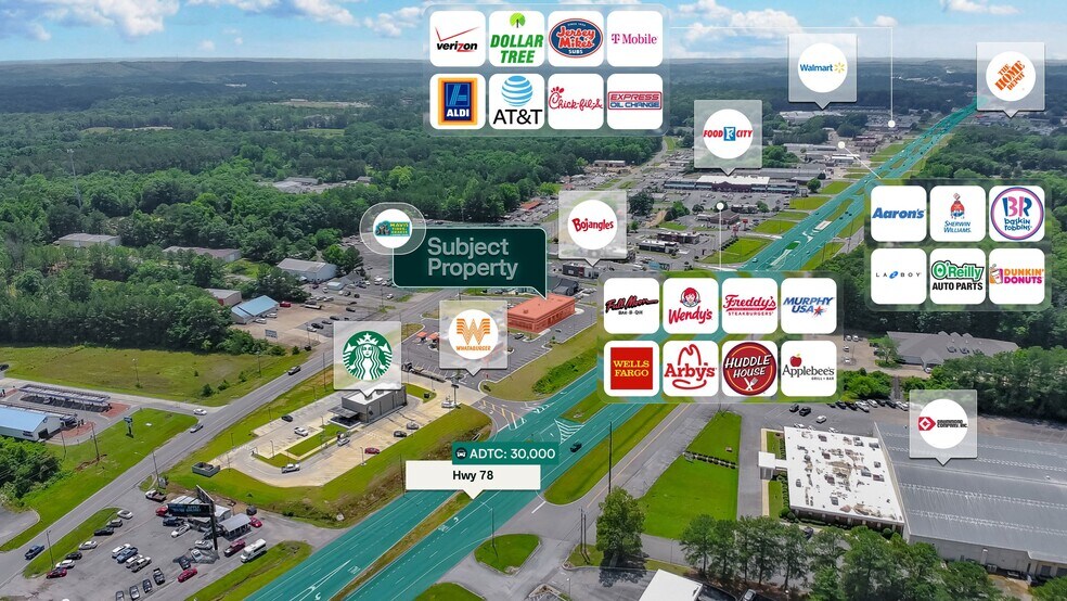 More Photos Of 3125 Highway 78 E, Jasper General Retail For Sale