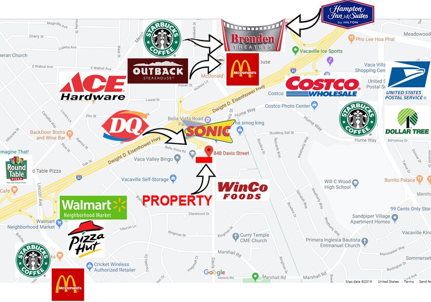 More Photos Of 848 Davis St, Vacaville Land For Lease