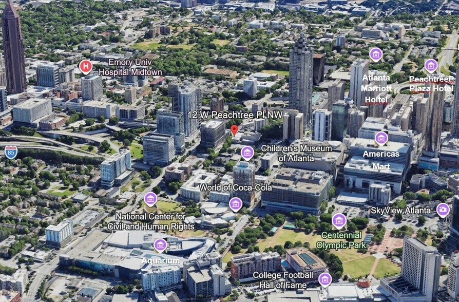 More Photos Of 12 W Peachtree Pl, Atlanta Storefront For Sale