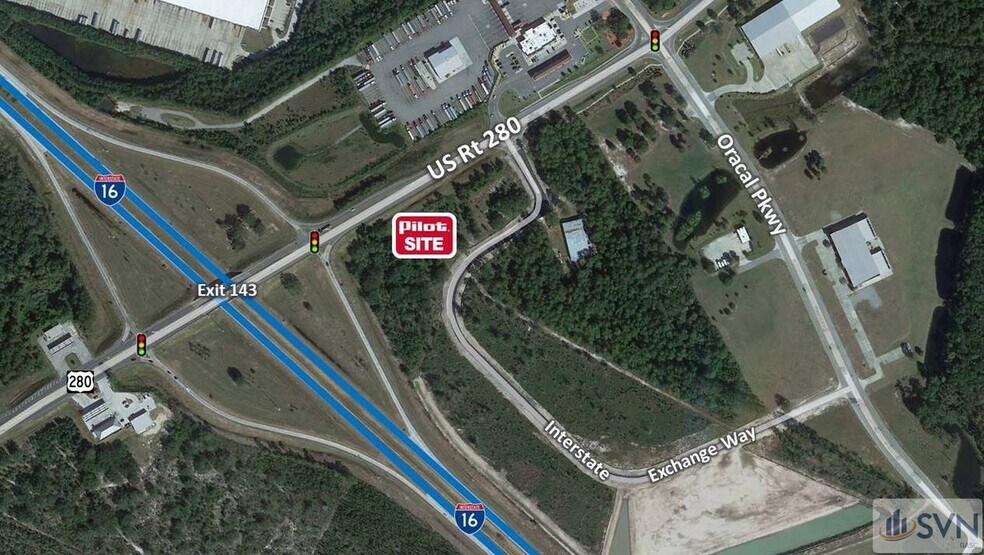 More Photos Of I-16 and US Highway 280, Ellabell Land For Sale