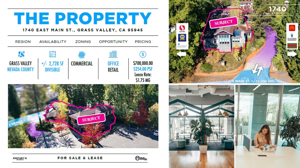 More Photos Of 1740 E Main St, Grass Valley Office For Lease