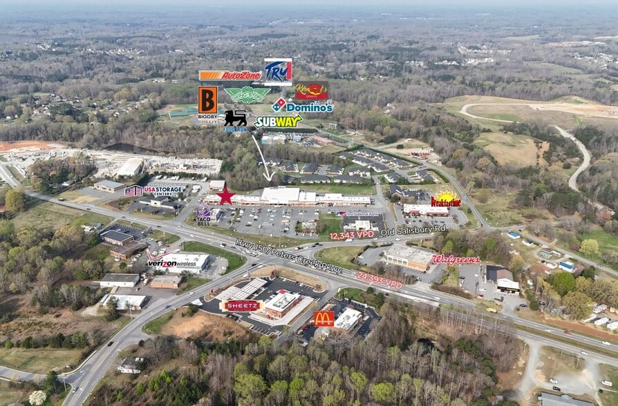 More Photos Of 12201 N NC Highway 150, Winston-Salem Storefront For Lease