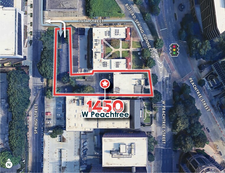 Primary Photo Of 1450 W Peachtree St NW, Atlanta Land For Sale