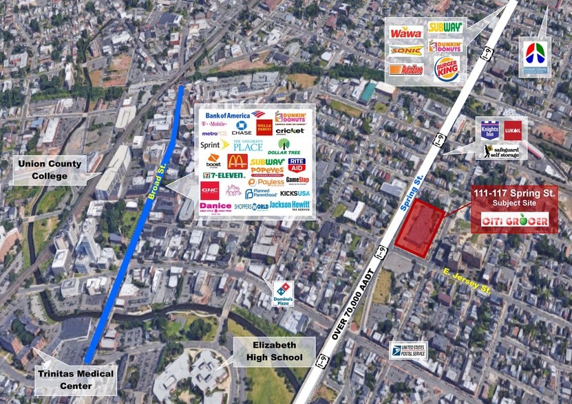 More Photos Of 111-117 Spring St, Elizabeth General Retail For Lease