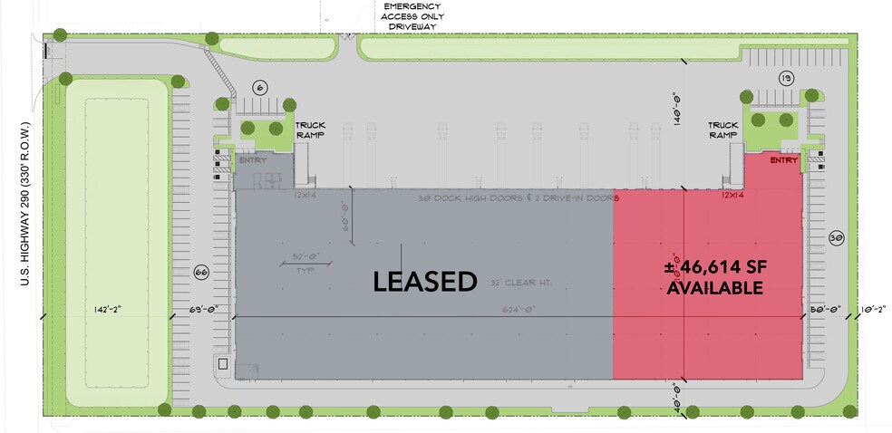 More Photos Of 21420 Northwest Fwy, Cypress Distribution For Lease