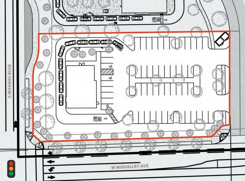 More Photos Of SEC Mooney Blvd Blvd @ Visalia Parkway, Visalia Land For Sale