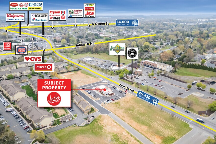 More Photos Of 332 25th NE st, Cleveland Fast Food For Sale