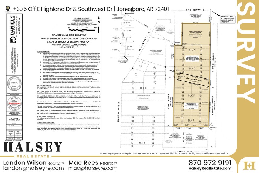 More Photos Of E Highland Dr and Southwest dr, Jonesboro Land For Sale