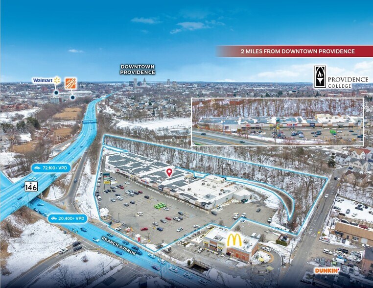 Primary Photo Of 650 Branch Ave, Providence Storefront For Sale