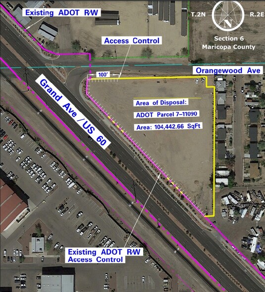 Primary Photo Of 6202 NW Grand Ave, Glendale Land For Sale