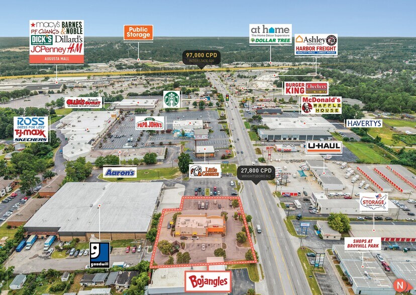 More Photos Of 3360 Wrightsboro Rd, Augusta Fast Food For Sale