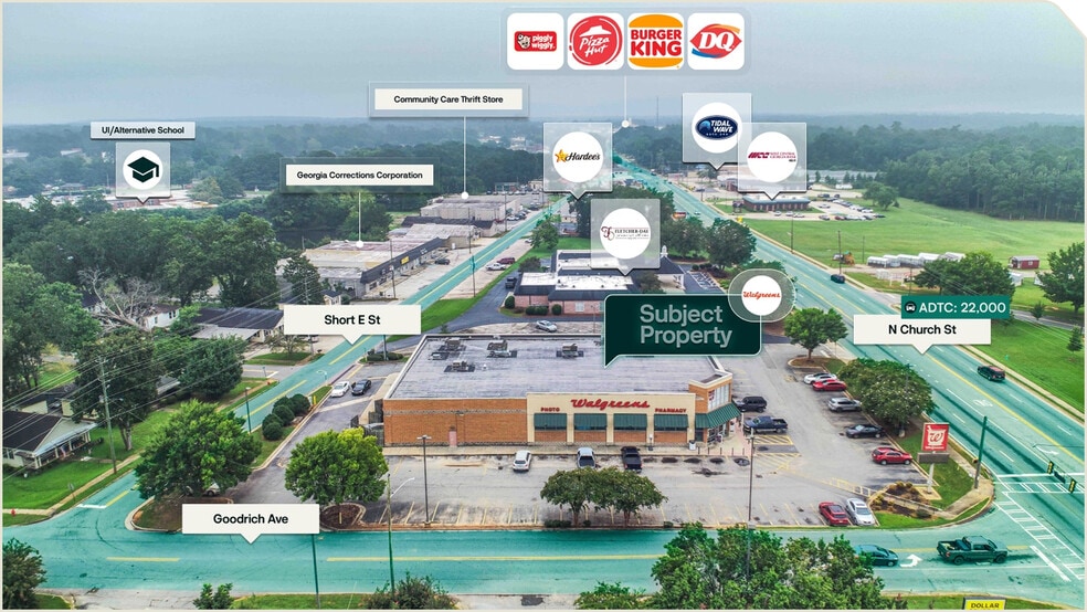 More Photos Of 634 N Church St, Thomaston General Retail For Sale