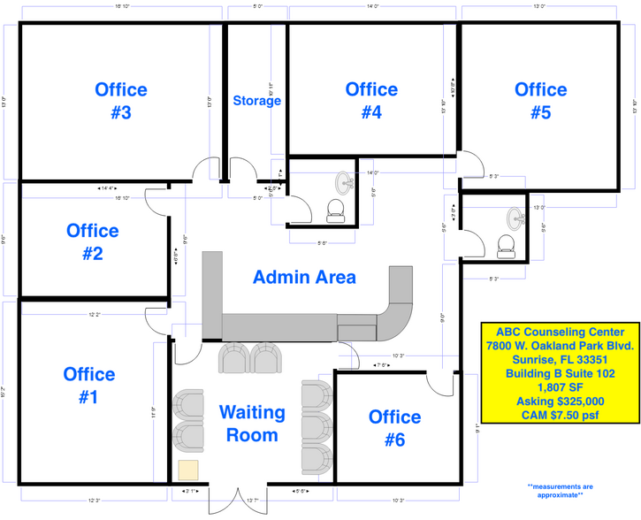 More Photos Of 7800 W Oakland Park Blvd, Sunrise Medical For Lease