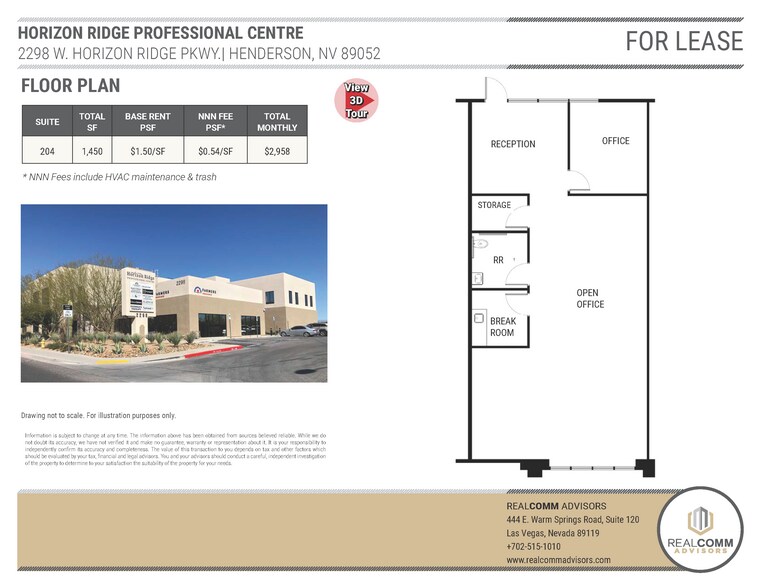 More Photos Of 2298 W Horizon Ridge Pky, Henderson Office For Lease