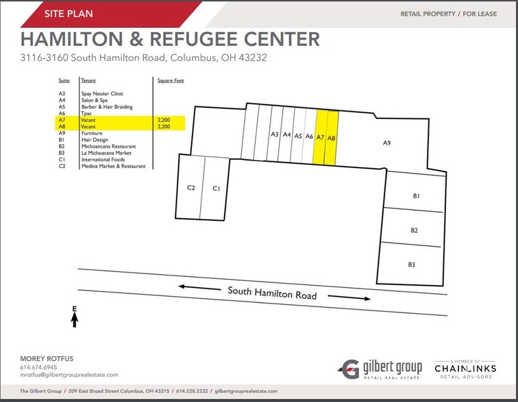 More Photos Of 3116-3160 S Hamilton Rd, Columbus Storefront Retail Office For Lease