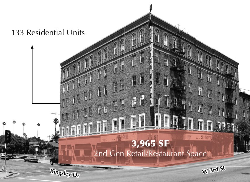 Primary Photo Of 4083 W 3rd St, Los Angeles Restaurant For Lease