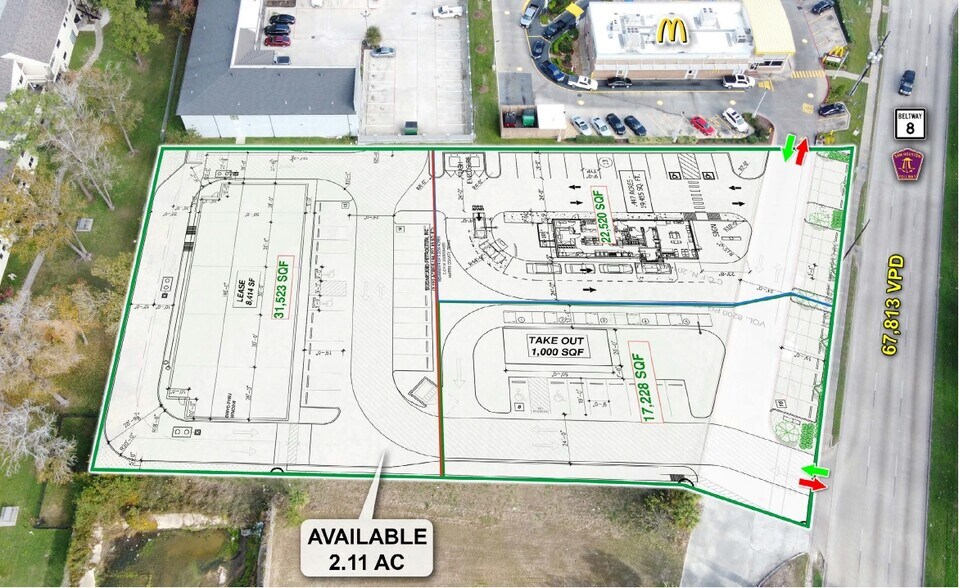 More Photos Of 7867 N Sam Houston Pky E, Humble Land For Sale