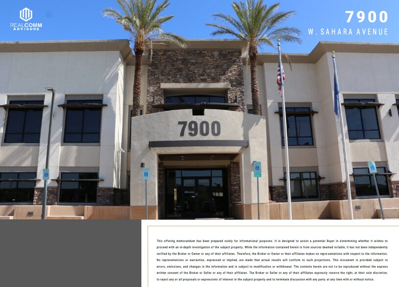 More Photos Of 7900 W Sahara Ave, Las Vegas Medical For Sale