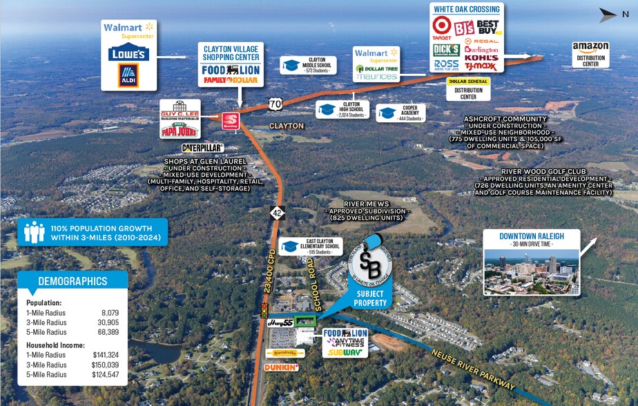 More Photos Of 70 Neuse River Pky, Clayton Auto Repair For Sale