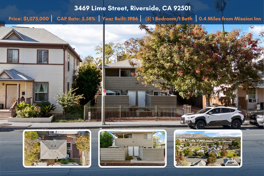 Primary Photo Of 3469 Lime St, Riverside Apartments For Sale