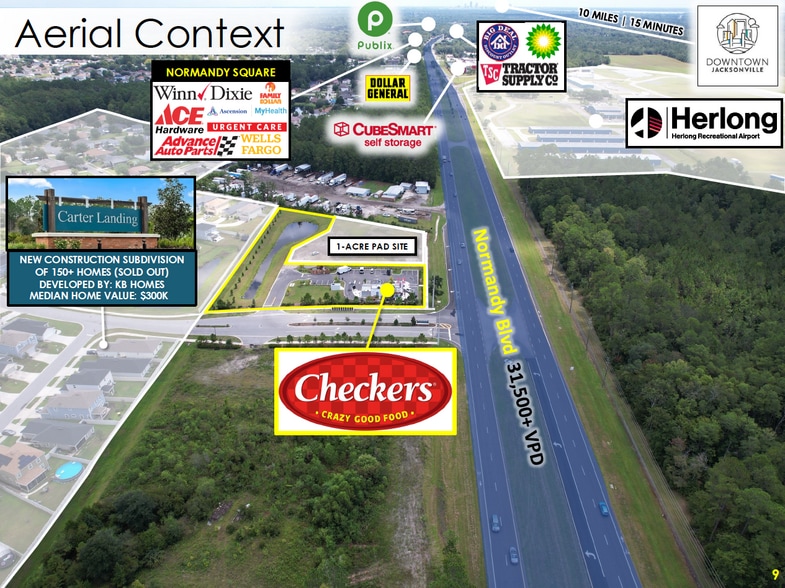 More Photos Of 9555 Normandy Blvd, Jacksonville Freestanding For Sale