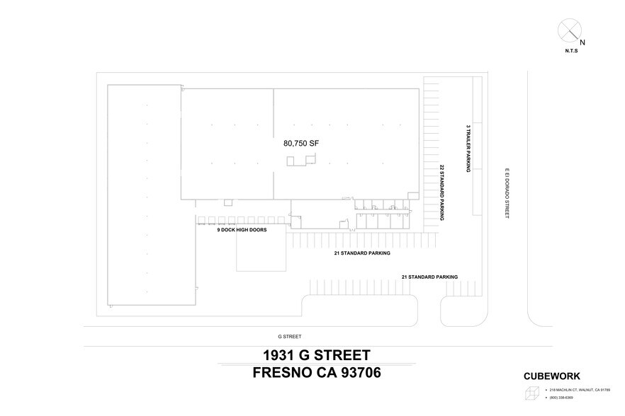 More Photos Of 1931 G St, Fresno Warehouse For Sale