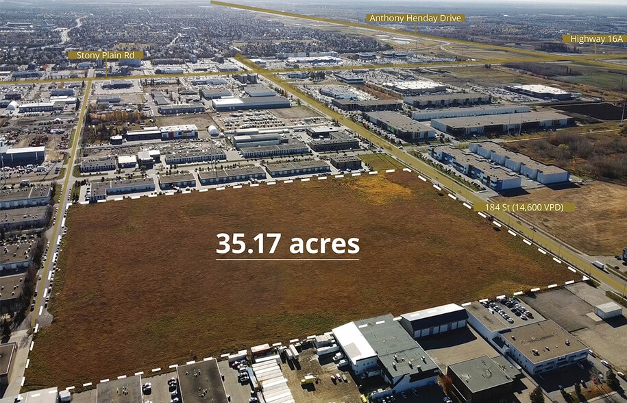 Primary Photo Of 10603 184th St NW, Edmonton Land For Sale