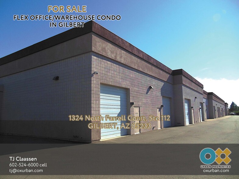 More Photos Of 1324 N Farrell Ct, Gilbert Warehouse For Sale