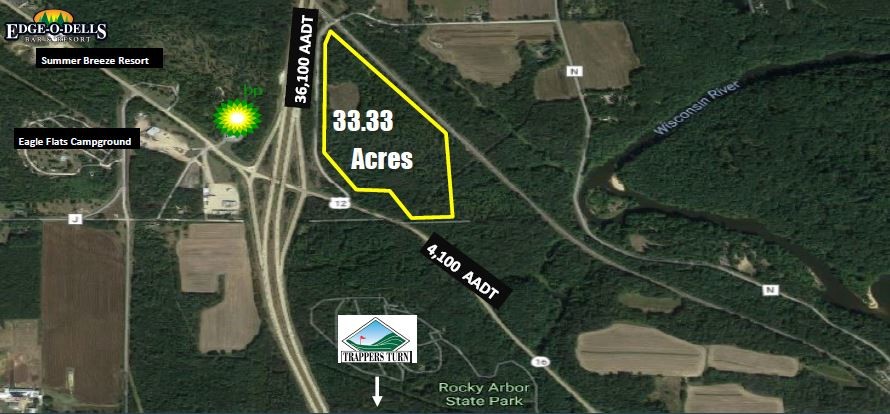 Primary Photo Of Hwy 12/16 & 60th St, Wisconsin Dells Land For Sale