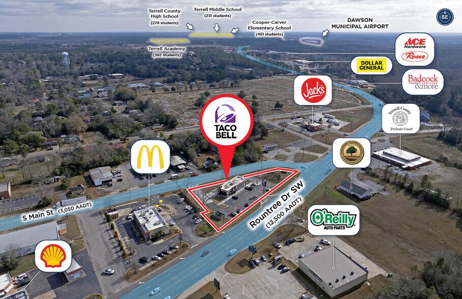 More Photos Of 480 Roundtree Dr SW, Dawson Fast Food For Sale