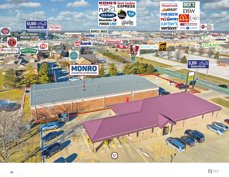 More Photos Of 1809 Eastland Dr, Bloomington Auto Repair For Sale