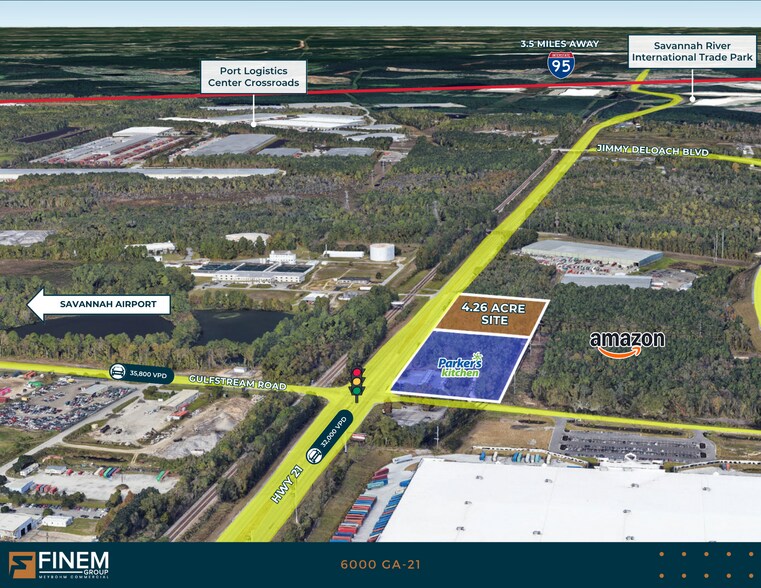 More Photos Of 6000 HWY 21, Port Wentworth Land For Lease