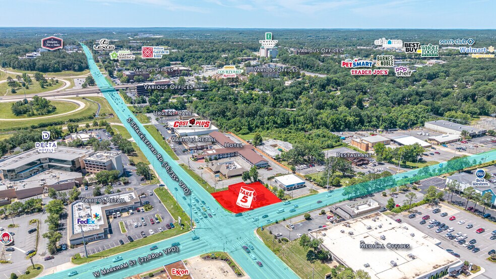 More Photos Of 10801 W Markham St, Little Rock Freestanding For Sale