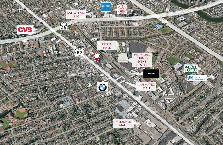 More Photos Of 2499 S El Camino Real, San Mateo Freestanding For Sale