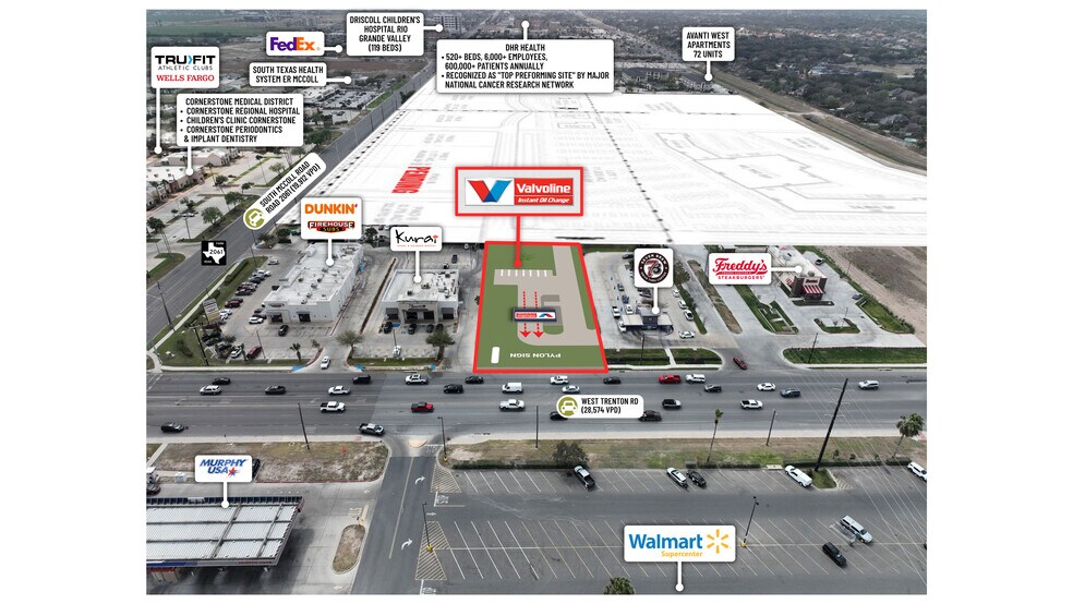 More Photos Of W Trenton Rd & S McColl rd, Edinburg Auto Repair For Sale