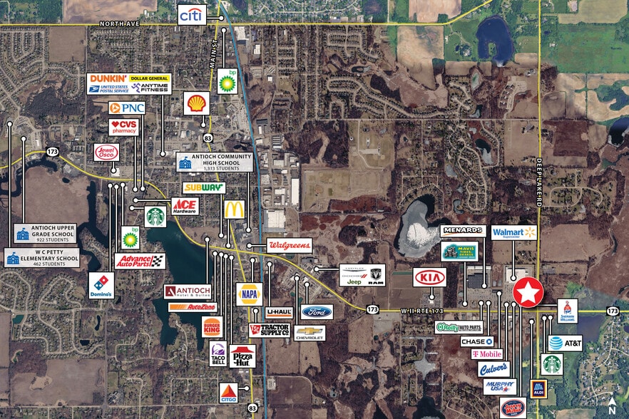 More Photos Of 501 E Il Route 173, Antioch Fast Food For Sale