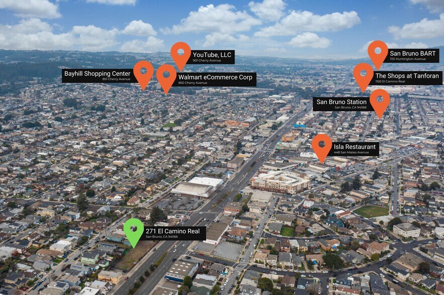 More Photos Of 271 El Camino Real, San Bruno Land For Sale