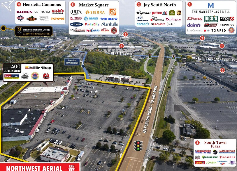 More Photos Of 382-420 Jefferson Rd, Henrietta Unknown For Lease
