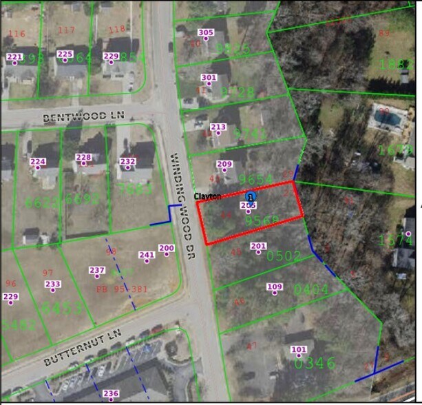 Primary Photo Of 205 Winding Wood Dr, Clayton Land For Sale