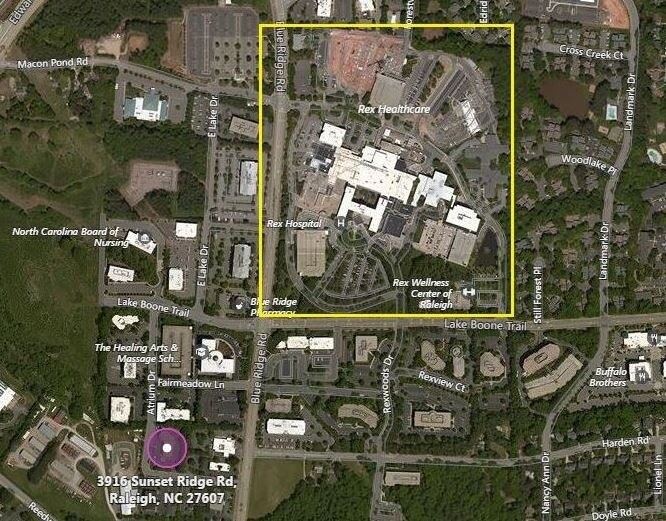 More Photos Of 3916 Sunset Ridge Rd, Raleigh Medical For Lease