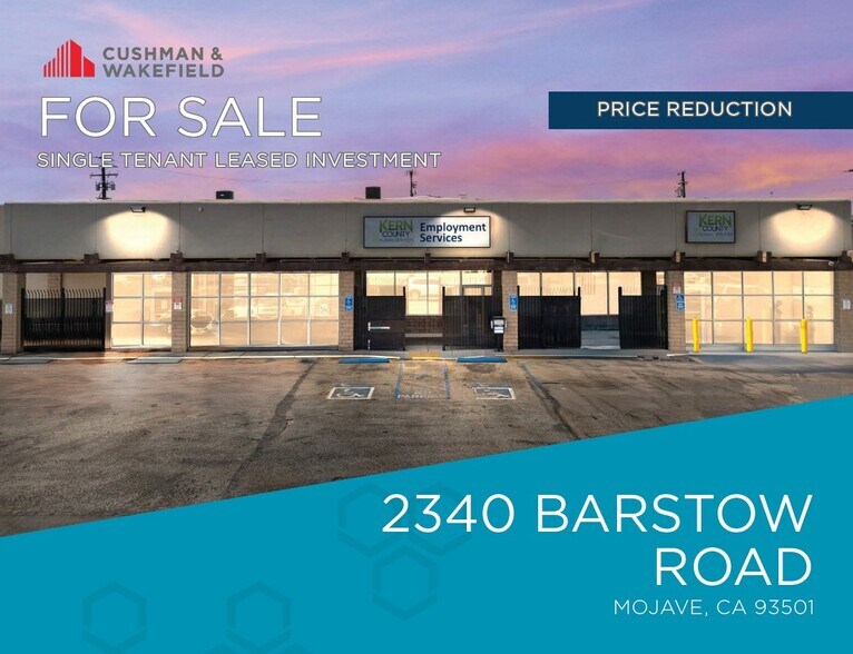 Primary Photo Of 2340 Barstow Rd, Mojave Freestanding For Sale