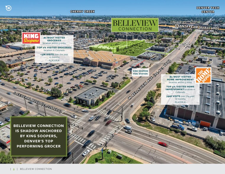 More Photos Of 2737-2777 W Belleview Ave, Littleton General Retail For Sale