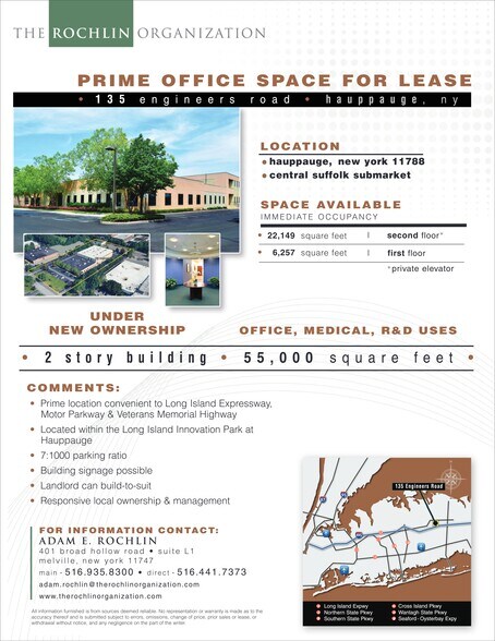 More Photos Of 135 Engineers Rd, Hauppauge Medical For Lease